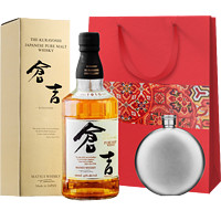 88VIP：仓吉 日本原装进口 仓吉纯麦日本威士忌43%700ml×1瓶观山杯