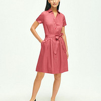 Belted Shirt Dress