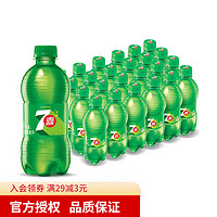 pepsi 百事 可乐七喜7up 柠檬味汽水 300ml/瓶（新老包装随机发货） 24瓶装