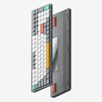 NuPhy Air96 V2 客制化矮轴机械键盘mac无线蓝牙超薄双三模静音 月岩灰 青轴 100