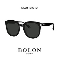 BOLON 暴龙 眼镜新品可选偏光太阳镜王鹤棣男女同款大框墨镜BL3113/3111