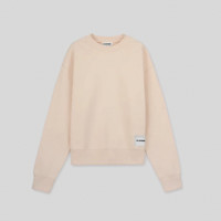 JIL SANDER 女士圆领长袖卫衣 J40GU0102_J20039