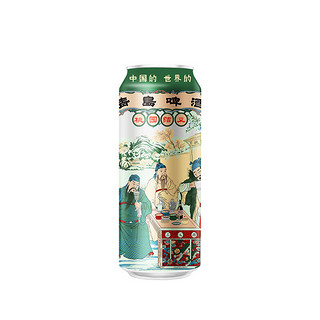 青岛啤酒博物馆（TSINGTAO BEER MUSEUM）青岛啤酒1903 桃园三结义礼盒 青岛啤酒博物馆文创礼盒  500mL 3罐 单瓶装
