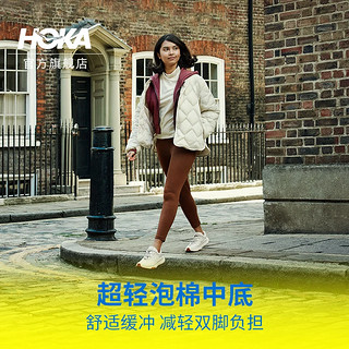 HOKA ONE ONE男女款春夏户外畅行徒步鞋 TRANSPORT轻便舒适缓震耐磨 黑色/黑色-女 38