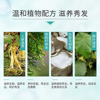 BAWANG 霸王 防脱育发洗发水控油去屑清爽蓬松滋养强根固发防掉发洗发露男女 育发洗发水380ml+育发液60ml