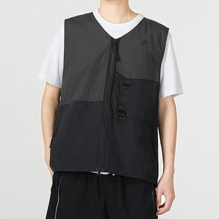 耐克（NIKE）男装 工装运动服训练舒适透气休闲马甲夹克外套 DM5535-060 XL(180/96A)