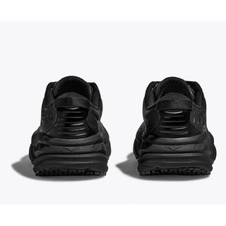 HOKA ONE ONE男鞋运动鞋Bondi SR公路跑鞋缓冲防水皮革1110520 BLACK/BLACK 8