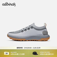 Allbirds Trail Runner SWT （）春夏减震透气越野休闲男女鞋 中灰黄 39.5 男码