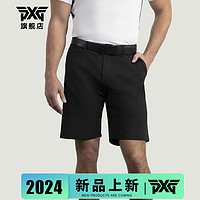 PXG高尔夫服装男士短裤24夏季速干排汗透气弹力golf运动五分裤 黑色 XL号 34