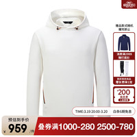 万星威（Munsingwear）高尔夫男士24春夏休闲宽松连帽卫衣时尚运动外套 N921 LL