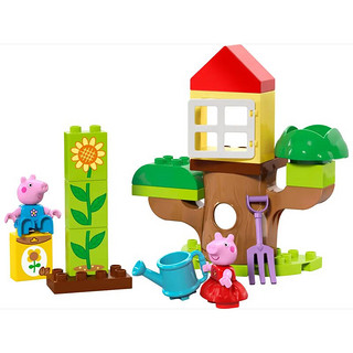 LEGO 乐高 Duplo得宝系列 10431 小猪佩奇花园与树屋