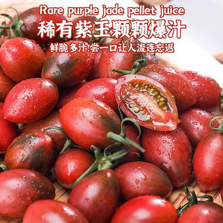 京鲜生 福建漳州珍珠小番茄 黄色紫色双拼1.5kg装 单果4g+ 源头直发