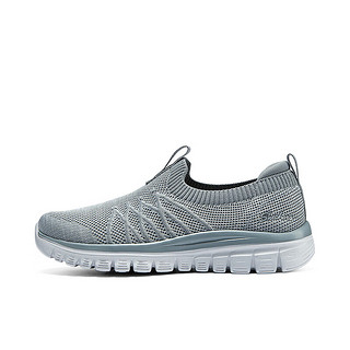 斯凯奇（Skechers）女子舒适一脚蹬100693 灰色/GRY 35.5 