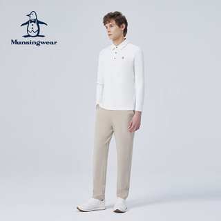 万星威（Munsingwear）高尔夫24春夏男士翻领长袖T恤休闲运动Polo衫 N921 M