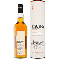 AnCnoc 安努克 12 年威士忌洋酒(礼盒装)700ml