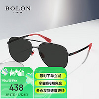 BOLON 暴龙 可口可乐联名太阳镜时尚飞行员户外开车墨镜男  8096D11 D11-暗黑水银(偏光+彩膜）