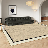 Fansaiou 梵赛欧 客厅地毯中古大面积美式地毯 繁花忆笙