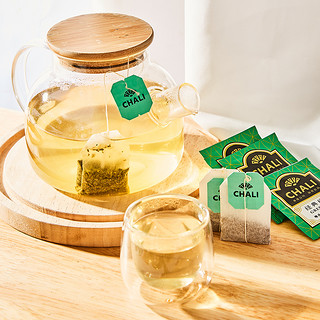 CHALI 绿茶茶包茶叶袋泡茶100包 企业餐厅酒店用茶绿茶包