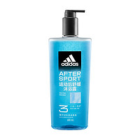 adidas 阿迪达斯 全新升级男士洗发沐浴洁面三合一沐浴露运动后舒缓600ml