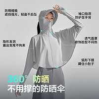 BOSIDENG 波司登 2024夏季防晒衣服女款夏斗篷防紫外线连帽宽凉感松外套B40525126