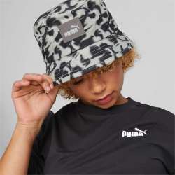 puma彪马官方新款复古休闲满印渔夫帽corebucket024363