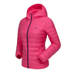 camel骆驼户外羽绒服情侣款防风保暖轻薄羽绒服a6w1uo7111胭脂红女款s