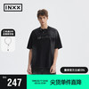 英克斯（inxx）APYD 潮牌夏新品简约宽松休闲短袖T恤男女同款XME2010581 黑色 S