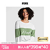 维多利亚的秘密 PINK 棉质长袖T恤女 3Z3G白色 11243903 L