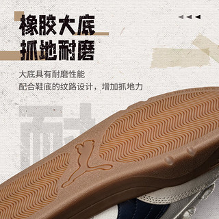 彪马（PUMA）舰店男鞋 2024春季运动鞋复古时尚厚底板鞋缓震休闲鞋 397262-07/主推款/白色-海军蓝 42.5