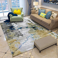 KAYE可客厅地毯现代简约大面积垫子茶几毯卧室窗边毯加厚满铺地毯 ABS-T24 120x160 cm