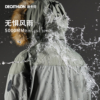 DECATHLON 迪卡侬 户外棉服男防风防水防寒服冲锋棉衣秋冬季加厚外套女ODT3