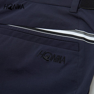 HONMA运动高尔夫服饰男子长裤运动裤时尚舒适休闲商务 海军蓝 S