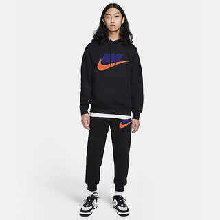 耐克（NIKE）YY胜道体育 2024春男连帽套头衫时尚百搭休闲运动卫衣 FN3105-010 XL