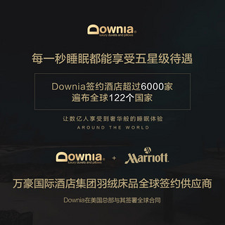 Downia 80支柔塞丝抗菌 95%白鹅绒羽绒被芯 暖气被子 充650g 200*230cm 抗菌白鹅绒暖气被 200*230CM