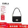 芙拉（FURLA）METROPOLIS系列女士牛皮单肩斜挎包 黑色【】