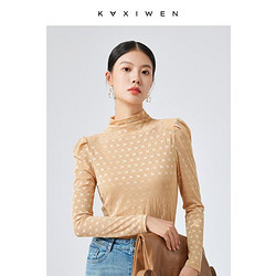 KAXIWEN 佧茜文 女士时尚打底衫 X09AXE81041