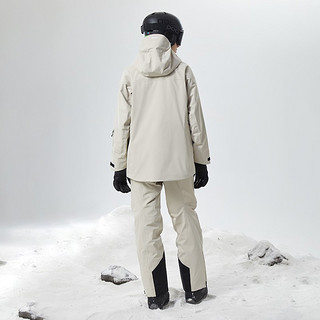 XBIONIC狂想 男女专业单板滑雪服/背带滑雪裤XJC-21986 佩奥特灰-裤子 L