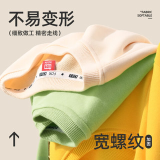 史努比男童卫衣2024男孩春季打底衫儿童春装上衣休闲运动服 奶酪努比_右下碳灰 130cm
