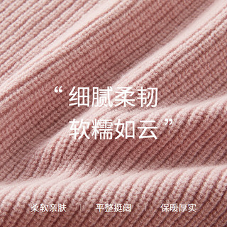 菲妮迪品牌羊毛衫2023年秋季新款简约气质纯羊毛半针织毛衣女 