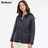 Barbour Annandale女士四季经典保暖菱格修身绗缝夹克 深蓝色 12