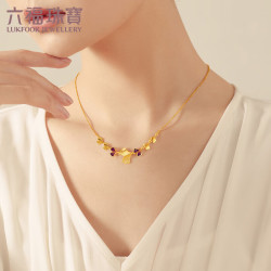 【省160元】六福珠宝黄金首饰_lukfook jewellery 六福珠宝 足金银杏