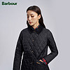 Barbour Annandale女士四季经典保暖菱格修身绗缝夹克 黑色 8