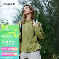 LAFUMA乐飞叶户外防晒衣 女士防紫外线凉感抗菌运动风衣 LFJA4BP65 山葵色PG 165/84A(38)