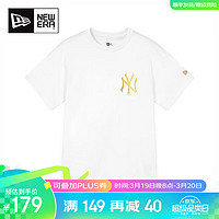 NEW ERA纽亦华男女MLB系列T恤运动潮流时尚圆领短袖12845014 12845013 M 170/84A