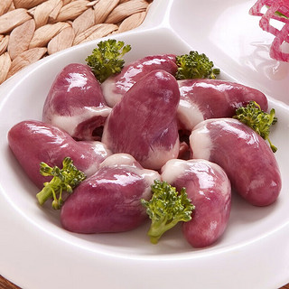 华英（HUAYING） 新鲜鸭肉卤煮食材 烧烤食材 瘦肉型樱桃谷鸭 精切 鸭心500g