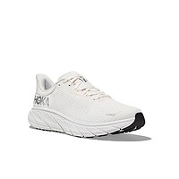 Hoka One One  男士 ARAHI 7 跑鞋 Blanc De Blanc/Steel Wool 12.5 US