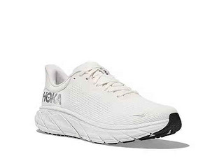 Hoka One One  男士 ARAHI 7 跑鞋 Blanc De Blanc/Steel Wool 11.5 US