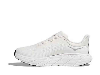 Hoka One One  男士 ARAHI 7 跑鞋 Blanc De Blanc/Steel Wool 11.5 US