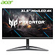  acer 宏碁 掠夺者31.5英寸4K miniLED背光144Hz刷新HDR1000+type-C电竞显示器X32Q Fsbmiiphuzx　