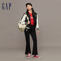 Gap 盖璞 女装早春款LOGO撞色短款宽松棒球服夹克高级时尚外套841033